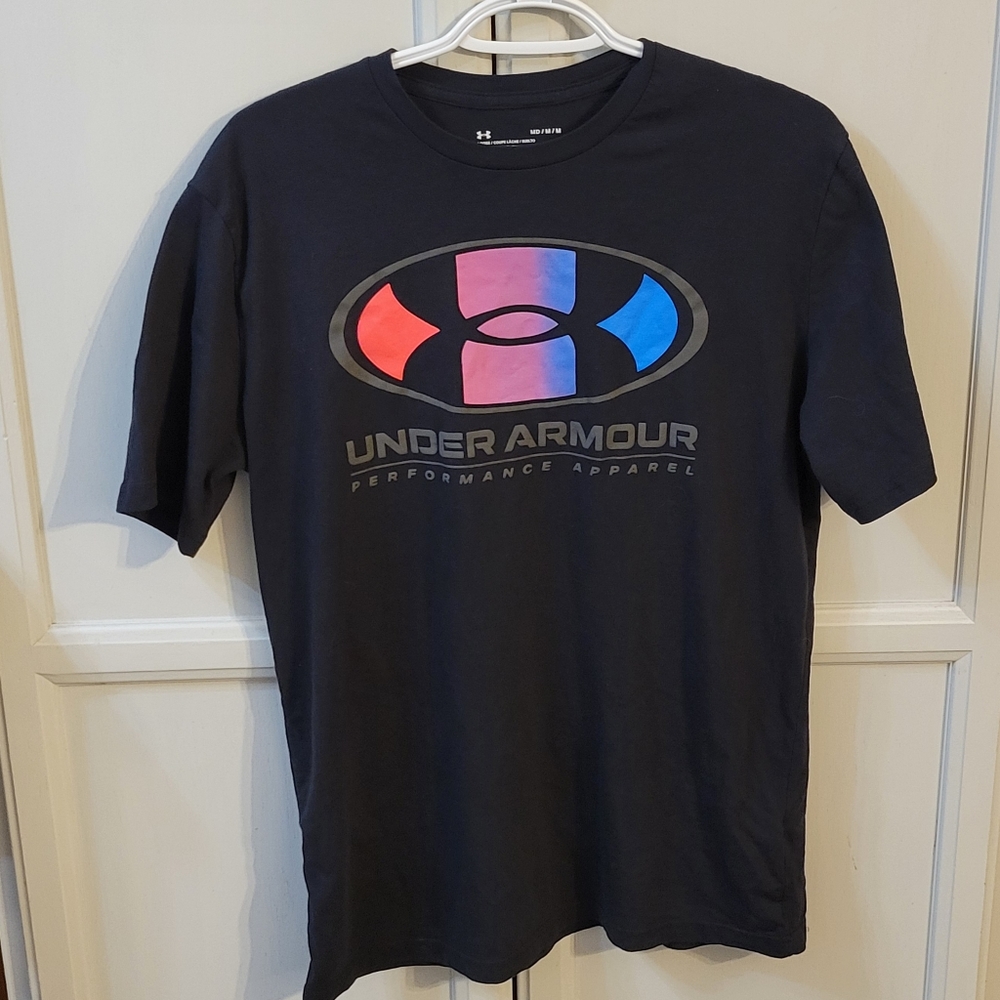 ✨️ 3 for $15✨️ Under Armour Heat Gear Cotton Blend Short-Sleeve Tee Sz M Mens
